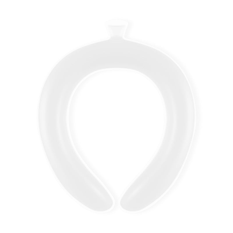 SoraCool Water-Chilled Neck Ring — white neck ring centered on a white background