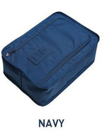 SoraCool Wet/Dry Travel Shoe Bag navy supplier color image