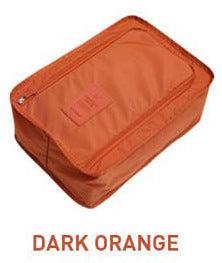SoraCool Wet/Dry Travel Shoe Bag dark orange supplier color image