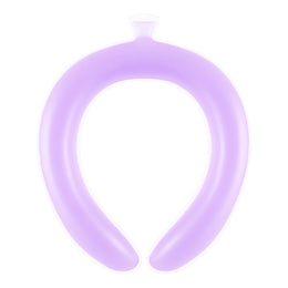 SoraCool Water-Chilled Neck Ring — purple neck ring centered on a white background